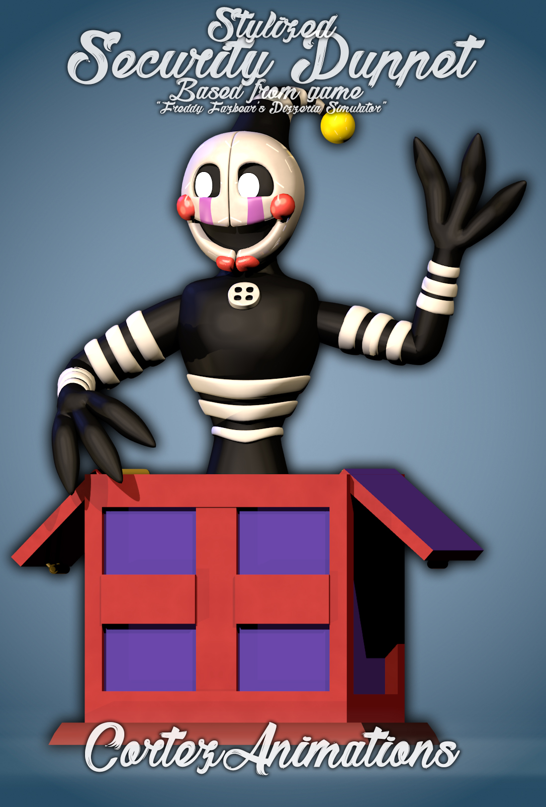 SFM, Stylized FNAF 6