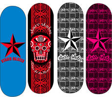 skateboard decks