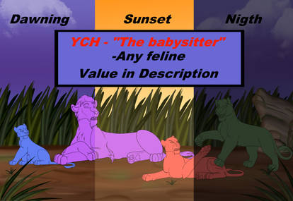 YCH - The babysitter - CLOSED