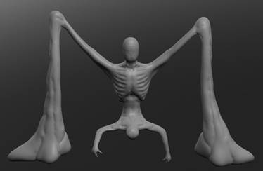 Unnamed Monster 3D model