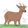 One Derpy Deer