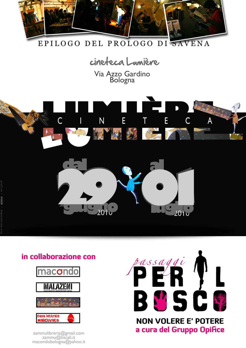 Flyer epilogo Lumier