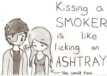 Kissing a Smoker...