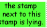 Purple Stamp