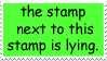 Purple Stamp