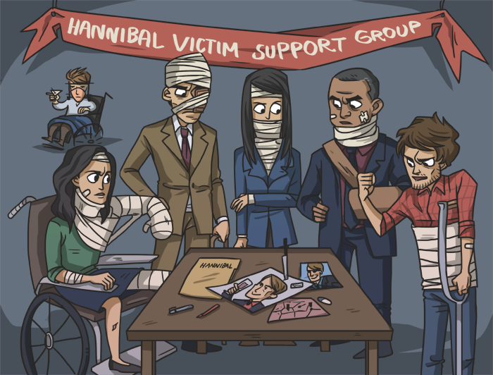 Hannibal Victim Support Group by ekzotik