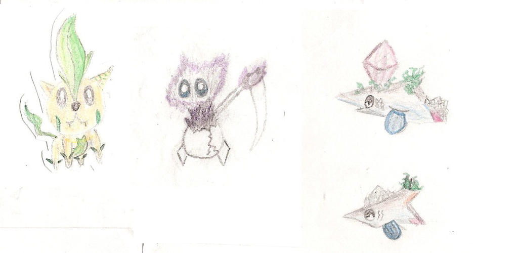 Fakemon Sketch 1 by MonkeyDLuke on DeviantArt