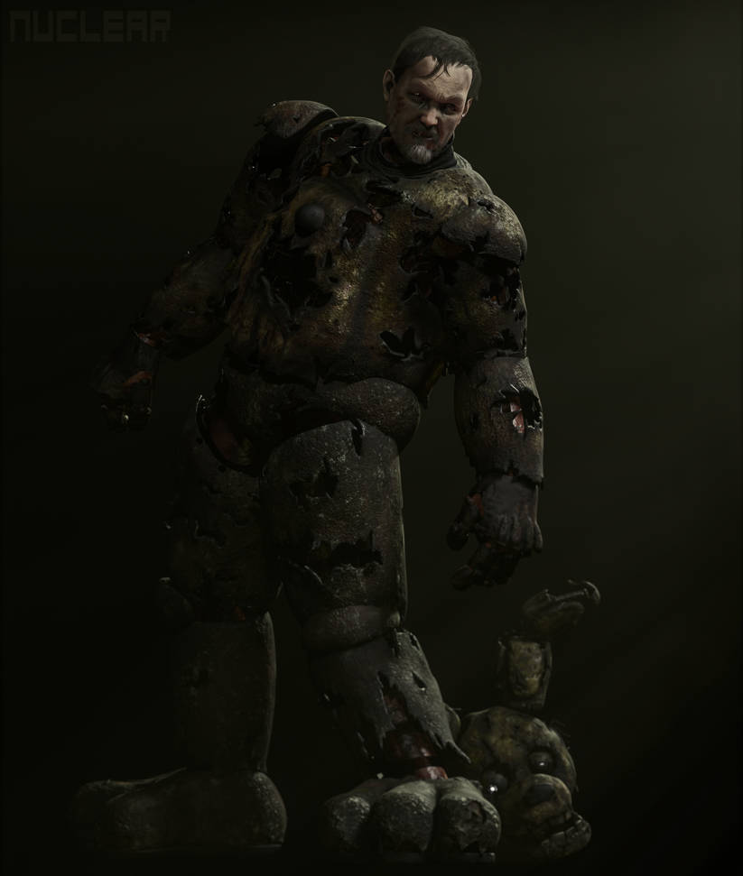 Maskless Movie Springtrap Concept by NVcL347 on DeviantArt