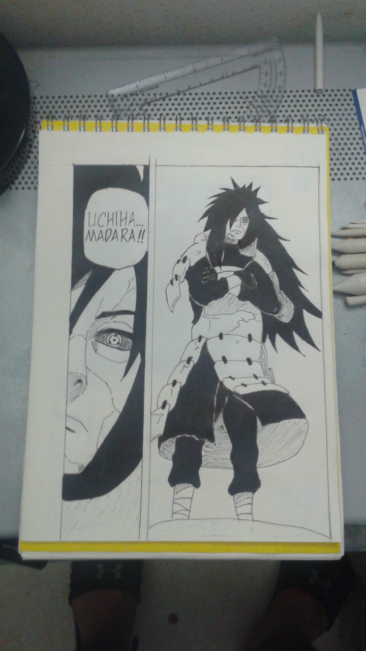 Madara ink drawing