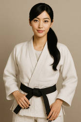Cute Korean Judoka