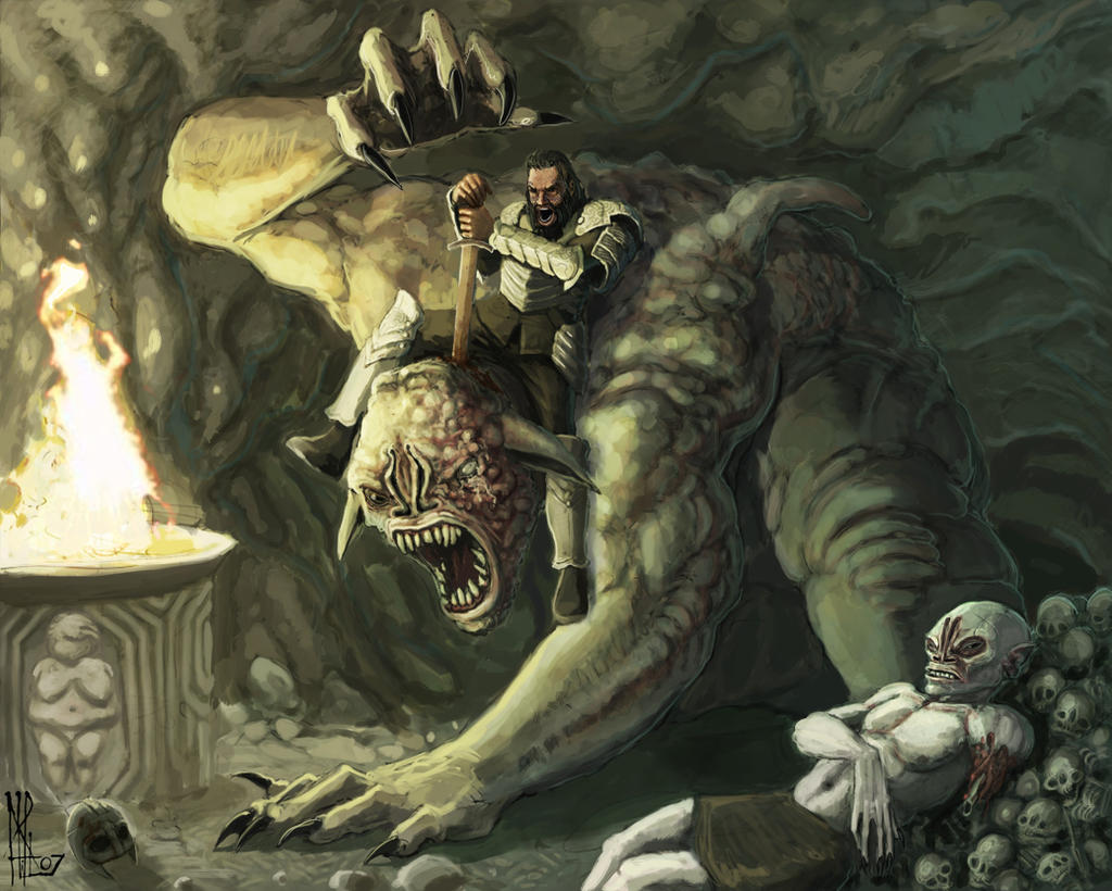 Grendel's Mother by ndhill on DeviantArt