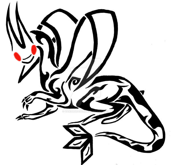 Tribal Flygon Tattoo by DansuDragon on DeviantArt