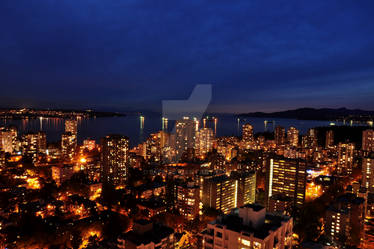 Vancouver by night