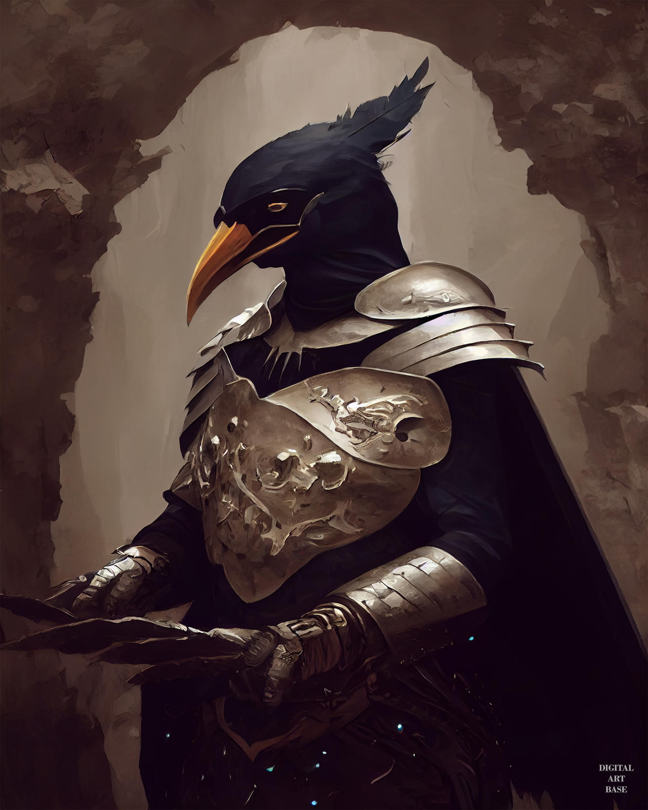 Raven Knight by SatoruRoom on DeviantArt