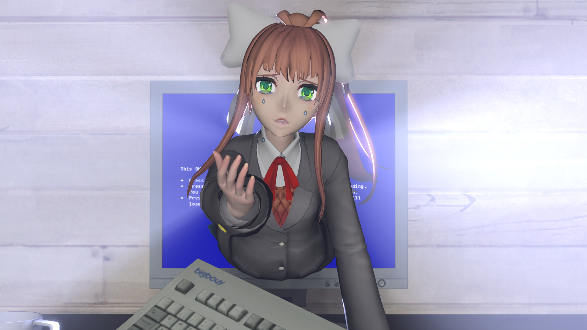 Doki Doki Literature Club Plus Rigs! - Rigs - Mine-imator forums