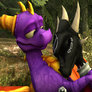 SFM GIF The Legend of Spyro: DoTD 'Loving Nuzzle'