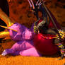 Blender The Legend of Spyro 'Thoughtful Reading'