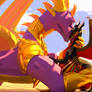Blender The Legend of Spyro 'Love-Struck Guard'