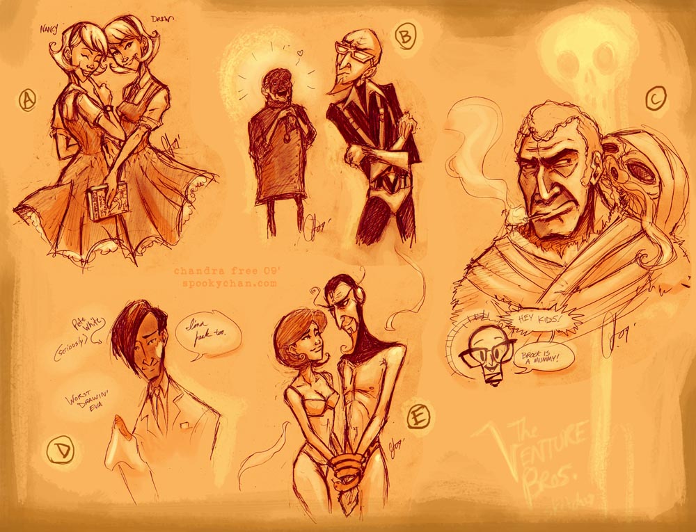 venture bros season 3 sketches