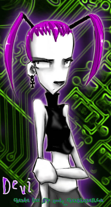 Deviantart Devi Devi -colored ver- by SpookyChan on DeviantArt