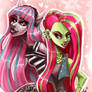 MONSTER HIGH: Rochelle and Venus