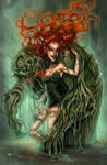 Poison Ivy and Swamp Thing by SpookyChan