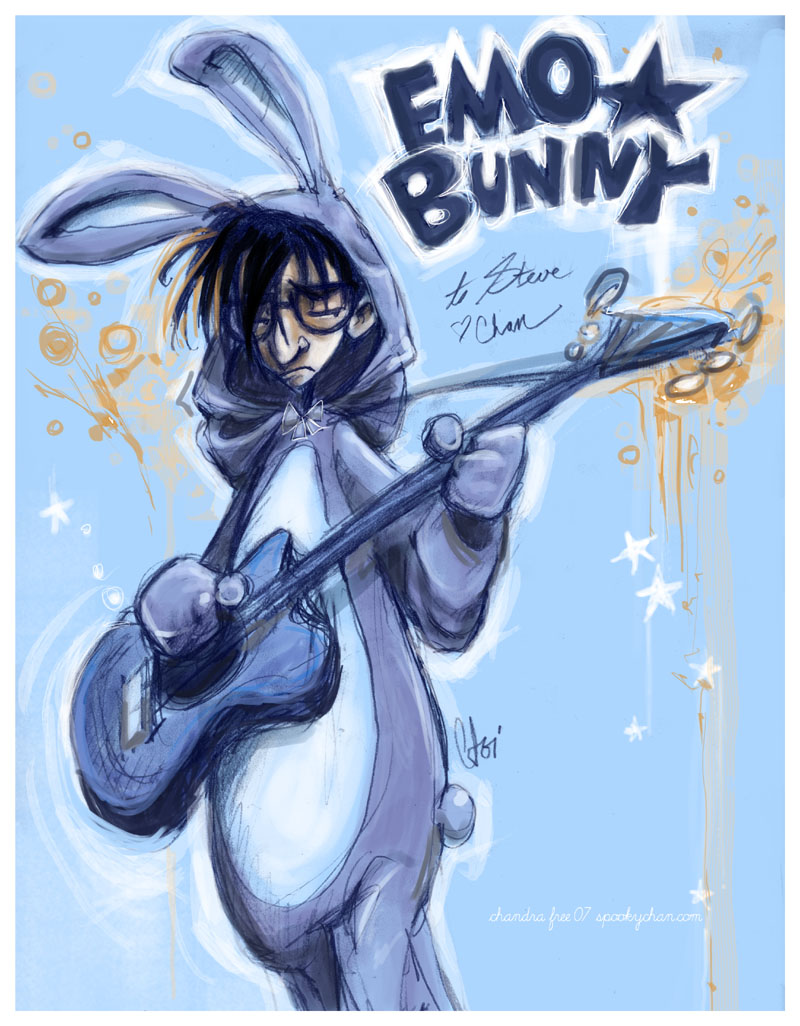 EMO Bunny for Steve Emond