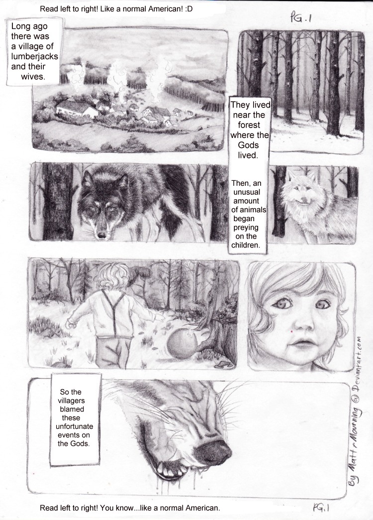 Frozen Forest Page 1