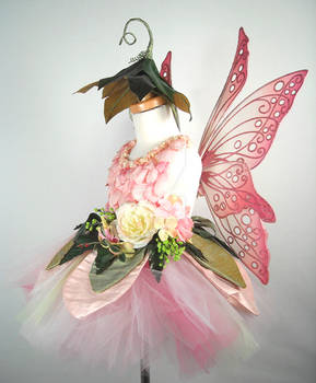 Pink Flower Fairy Side