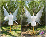 Oversized Crystal Fairy Wings