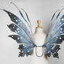 Selyse Fairy Wings in Blue and Black