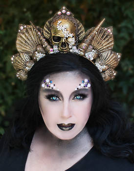 Dark Mermaid Crown