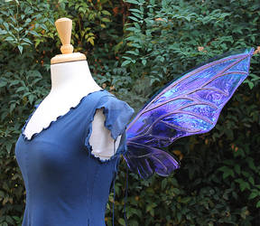 Color shift cellophane fairy wings