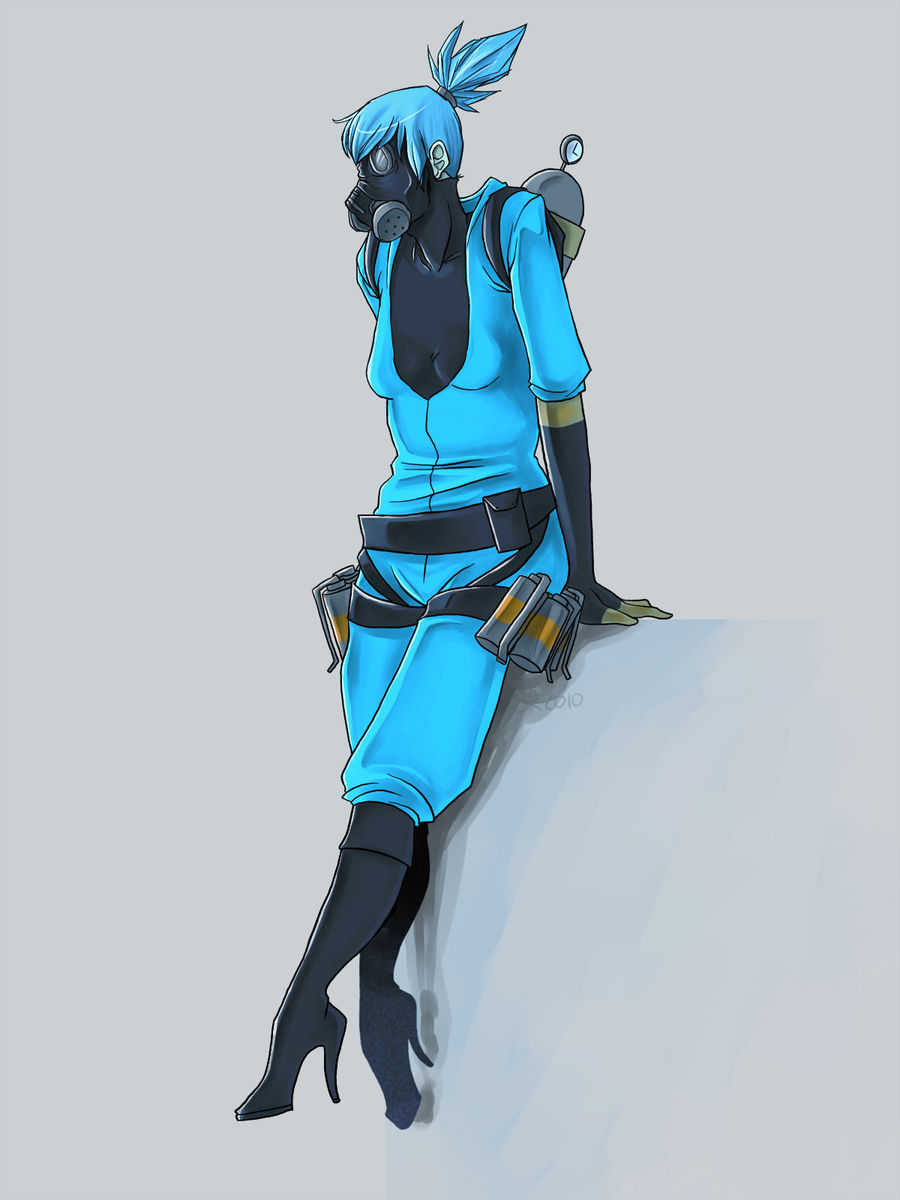 Fem Pyro Model TF2 - Fem Pyro by SuperKusoKao on DeviantArt