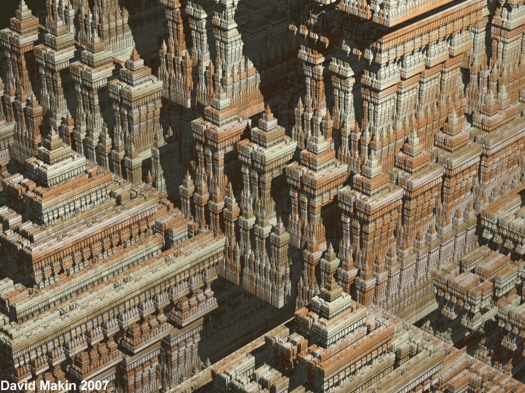 Sierpinski Temple detail