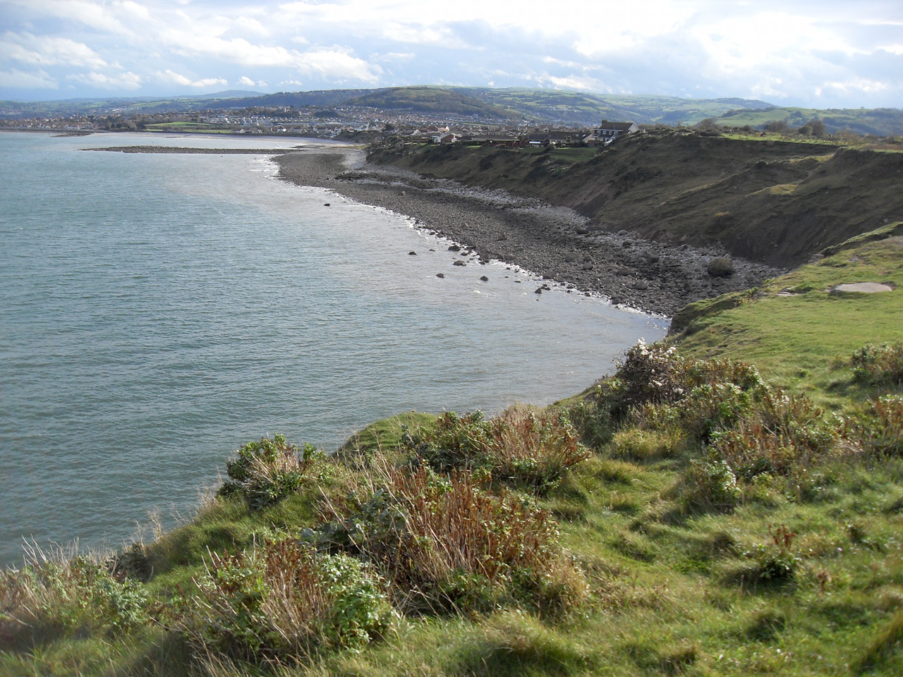 The coast at Penrhyn Bay