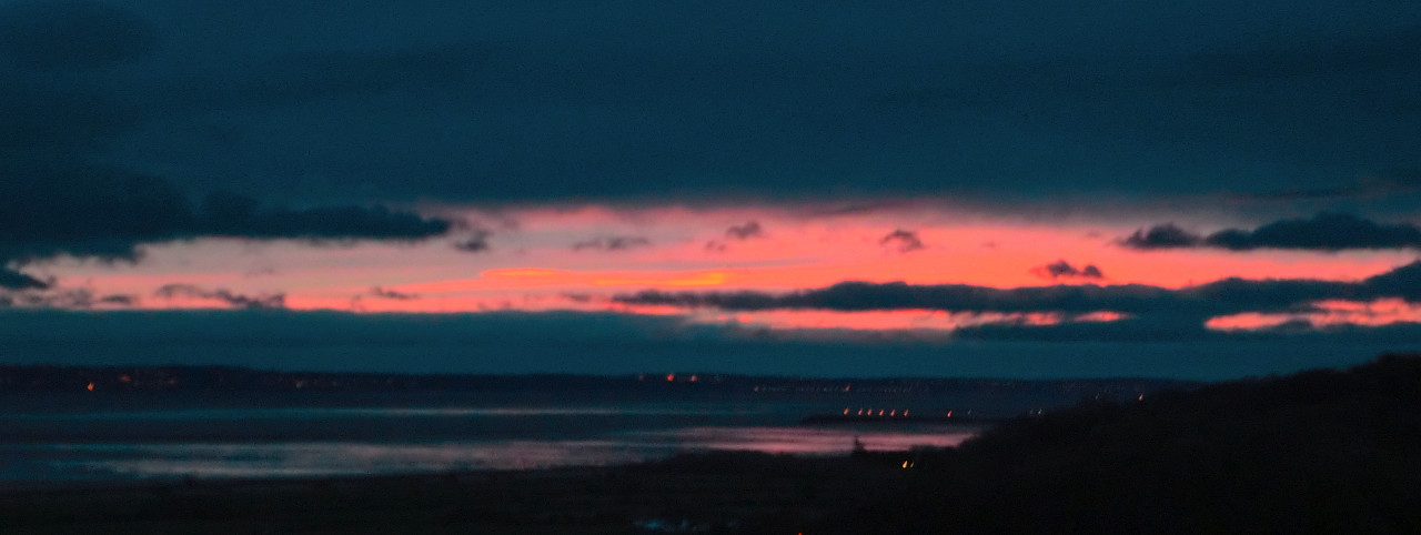 Pre-dawn over the Dee