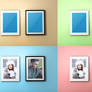 FREE Colourful Frame PSD Mockup