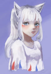 painting potrait OC test