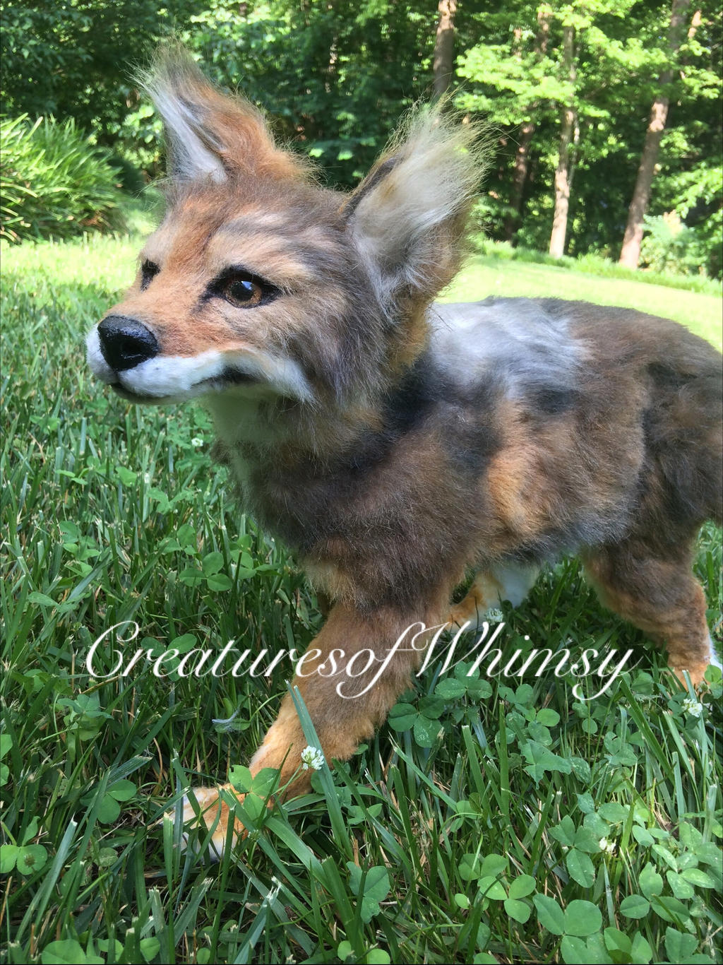 Coyote poseableartdoll is on etsy!