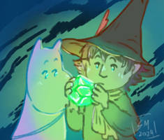 Moominvalley Screenshot re-draw