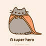 Pusheen the Super hero