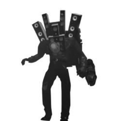 (Edit) monochrome titan speakerman