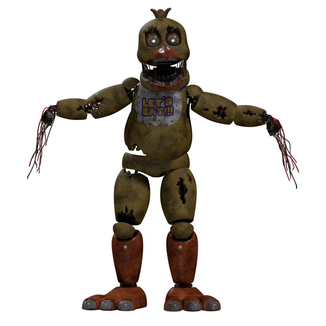 FNAF Stylized Withered Chica By Fnafarts32 On DeviantArt fnaf-stylized-withered-chica-by-fnafarts32-on-deviantart