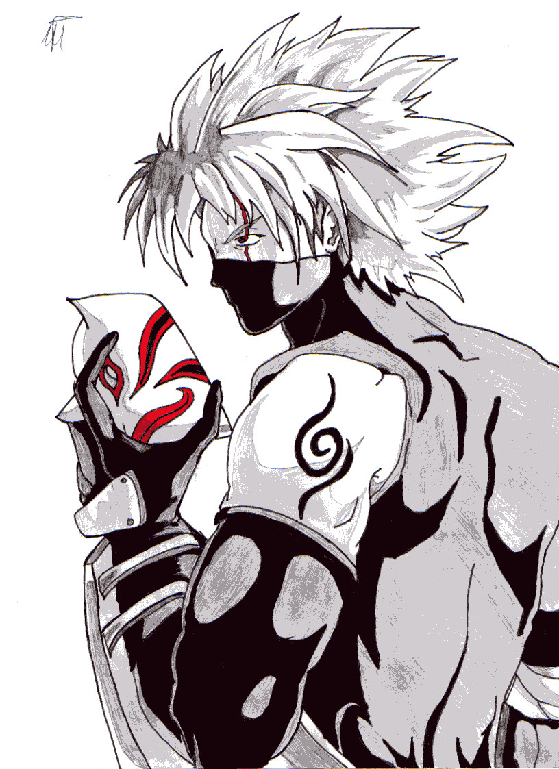 naruto shippuden anbu kakashi