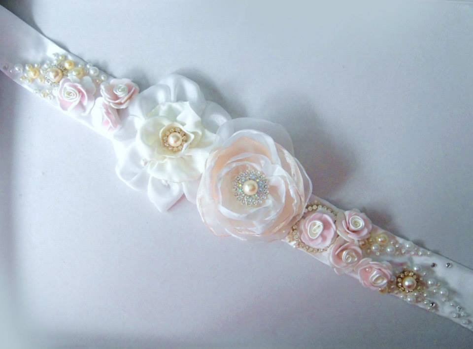 Ameynra fashion wedding accessory - belt 04