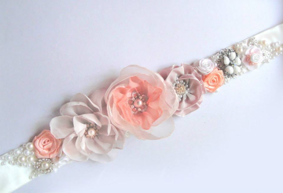 Ameynra fashion wedding accessory - belt 04-A