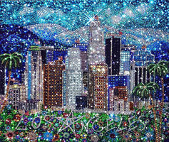 Los Angeles beadwork. Animated pic