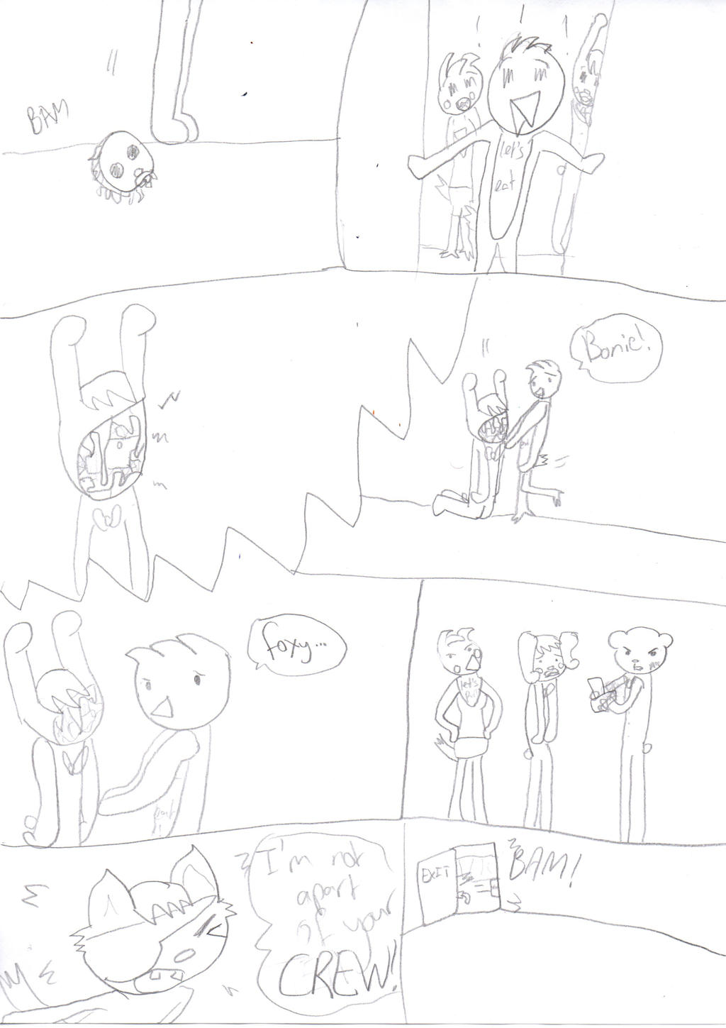 FNAF Comic part 6 by FNAFFOREVER on DeviantArt