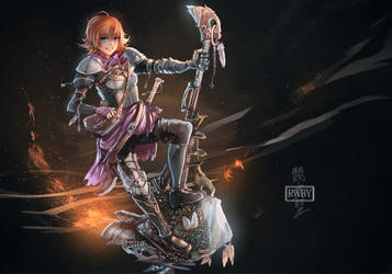 RWBY - Nora Valkyrie by anonamos701